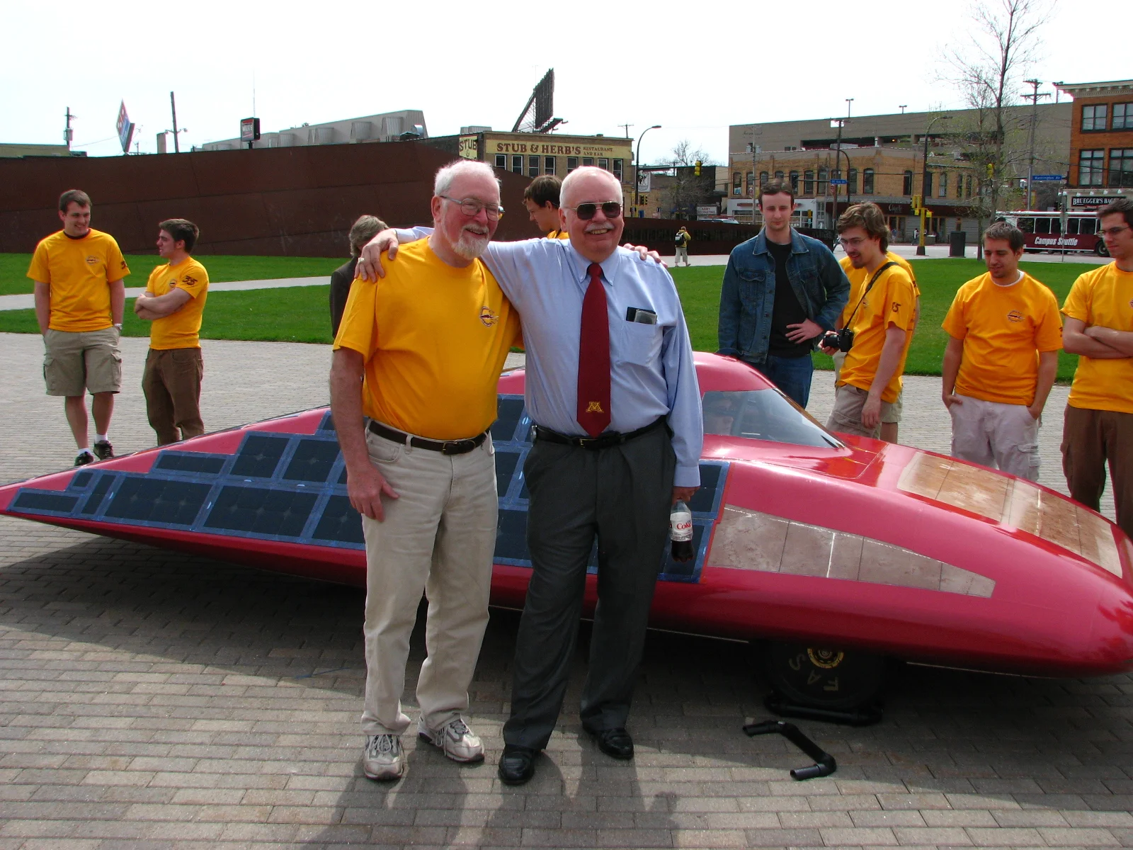Team Advisors Prof. Patrick Starr and Prof. Jeff Hammer.