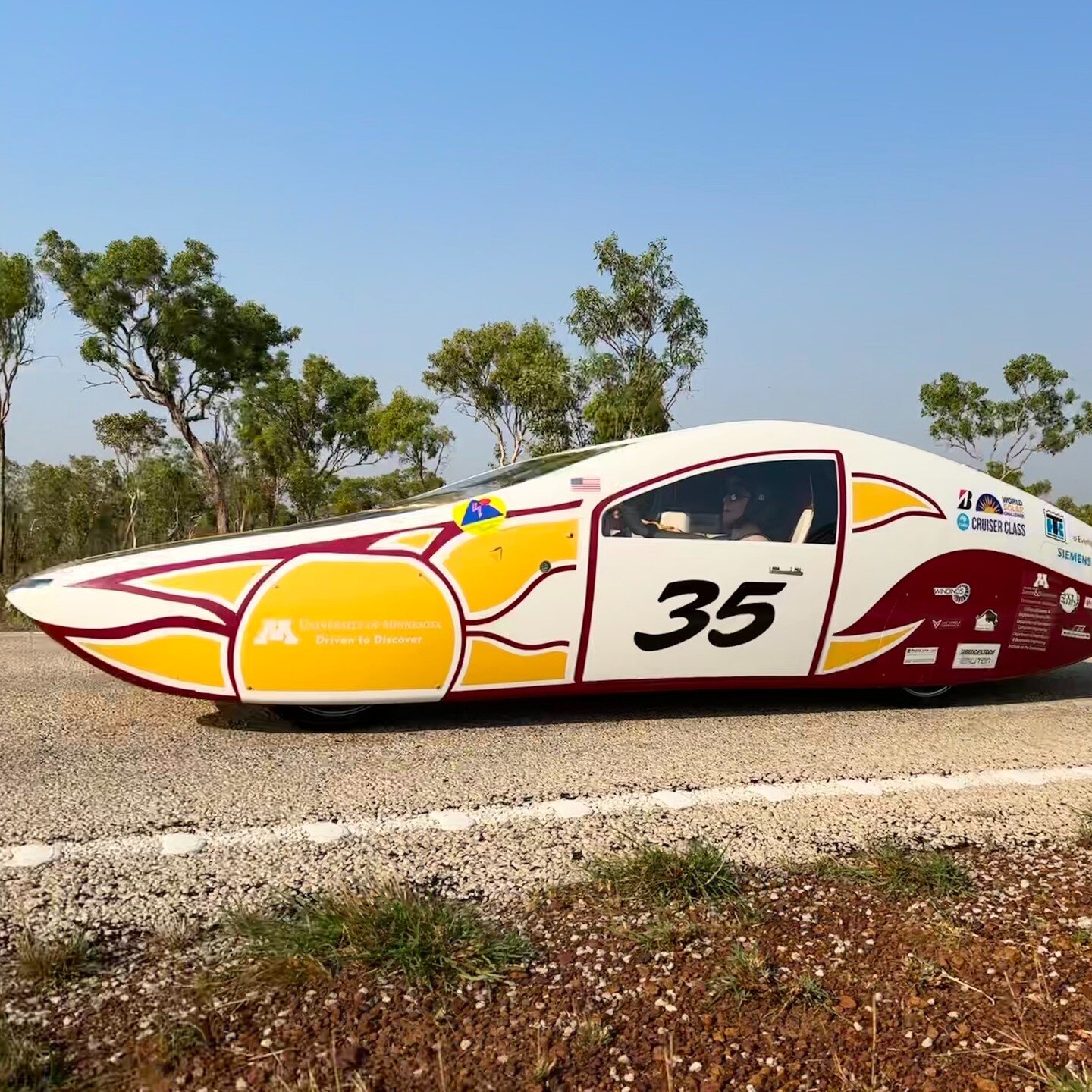 Day 3 of BWSC 

The third day of race marked the beginning of stage two of BWSC. This is the most difficult stretch of the race by far and requires the largest amount of energy. Last night, after we determined the exact amount of charge that we got f