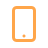 orange iphone icon