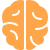 orange brain icon