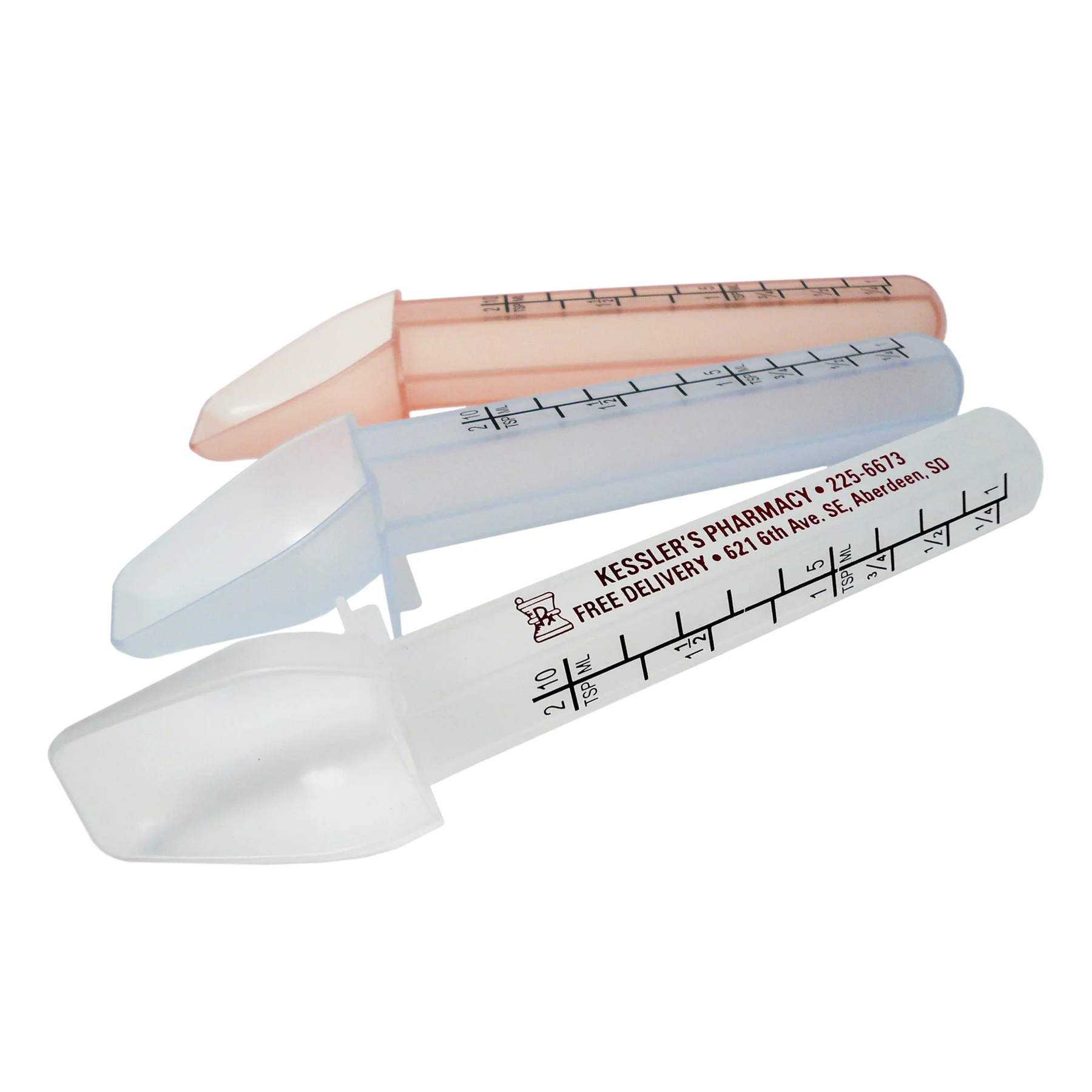 foil stamped medicine spoons