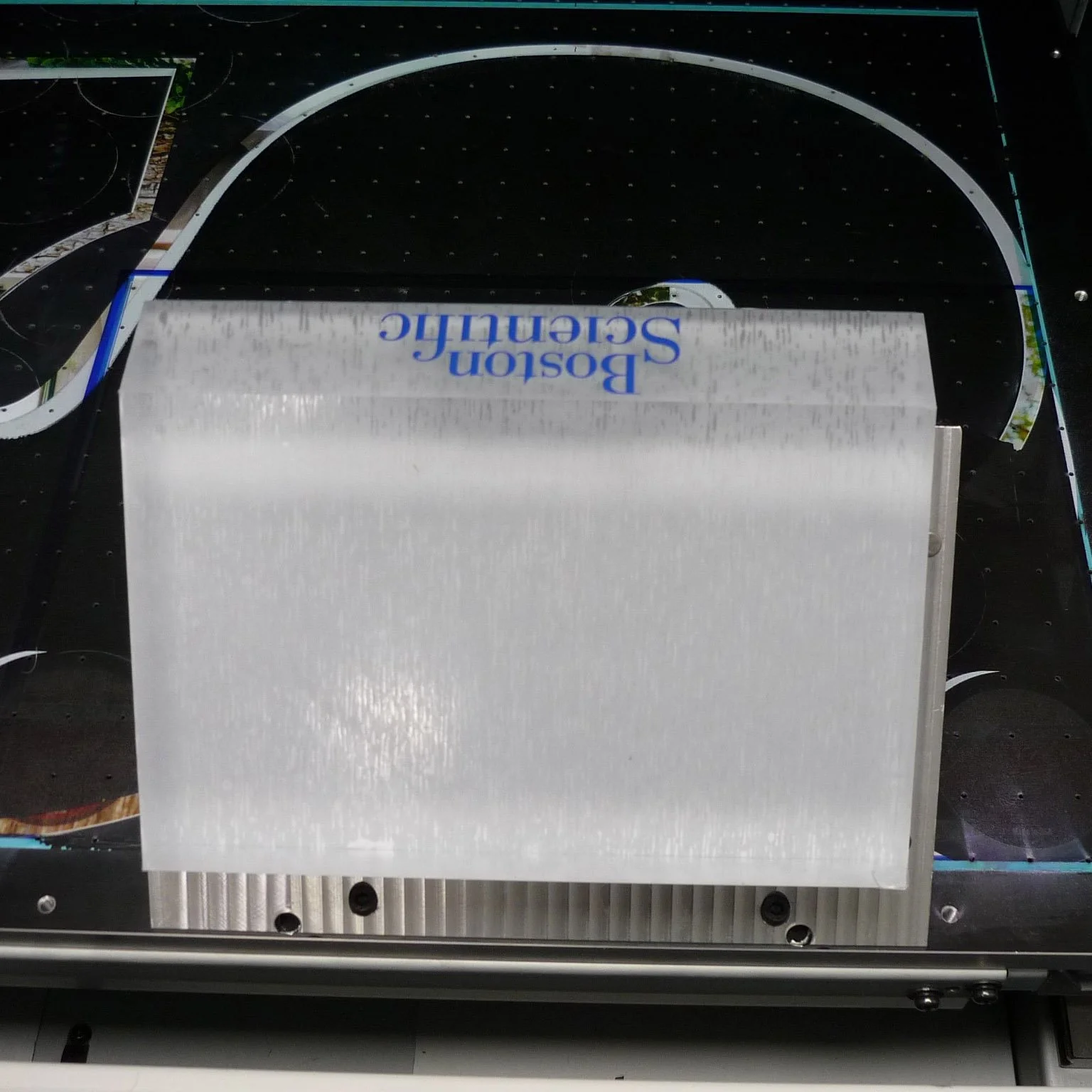 close up of a digitally printed medical device