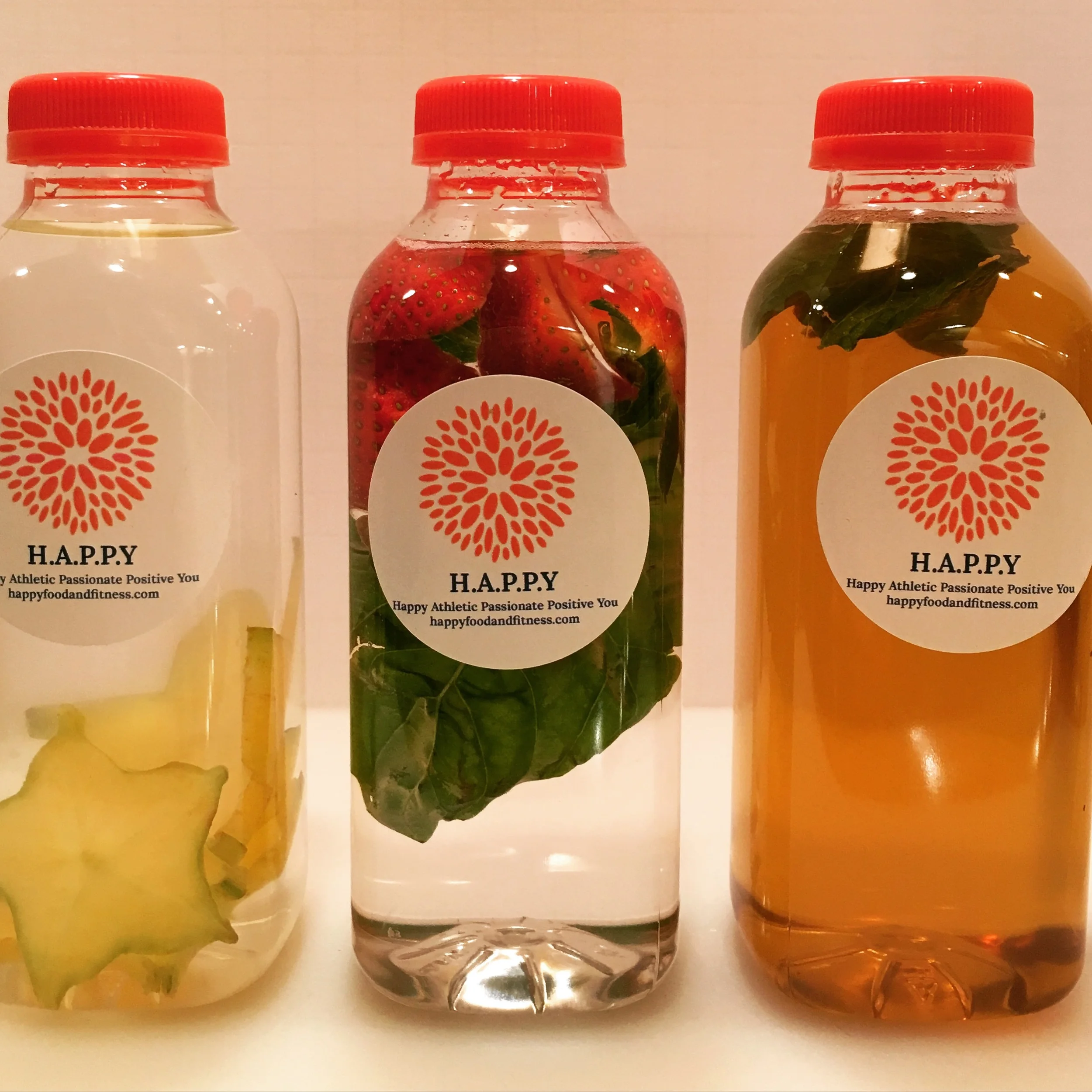 3 Happy Fruit Waters