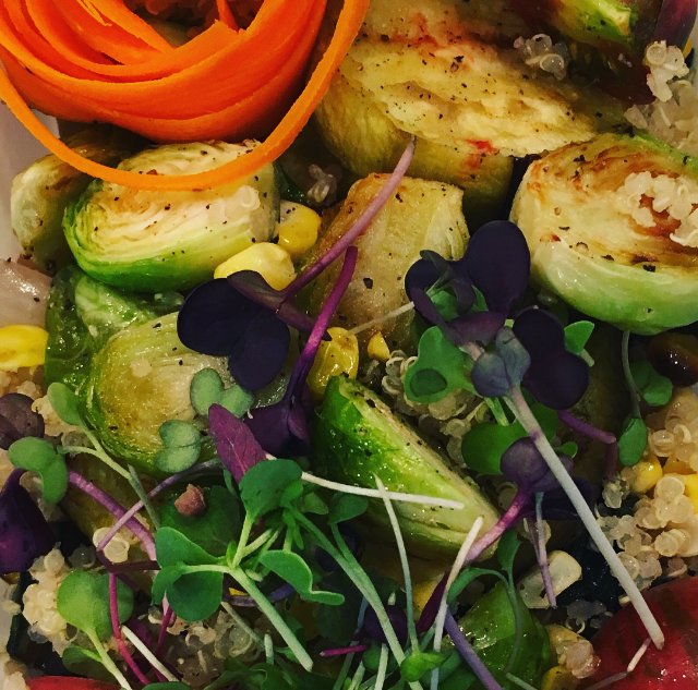 Grilled Summer Salad with Quinoa