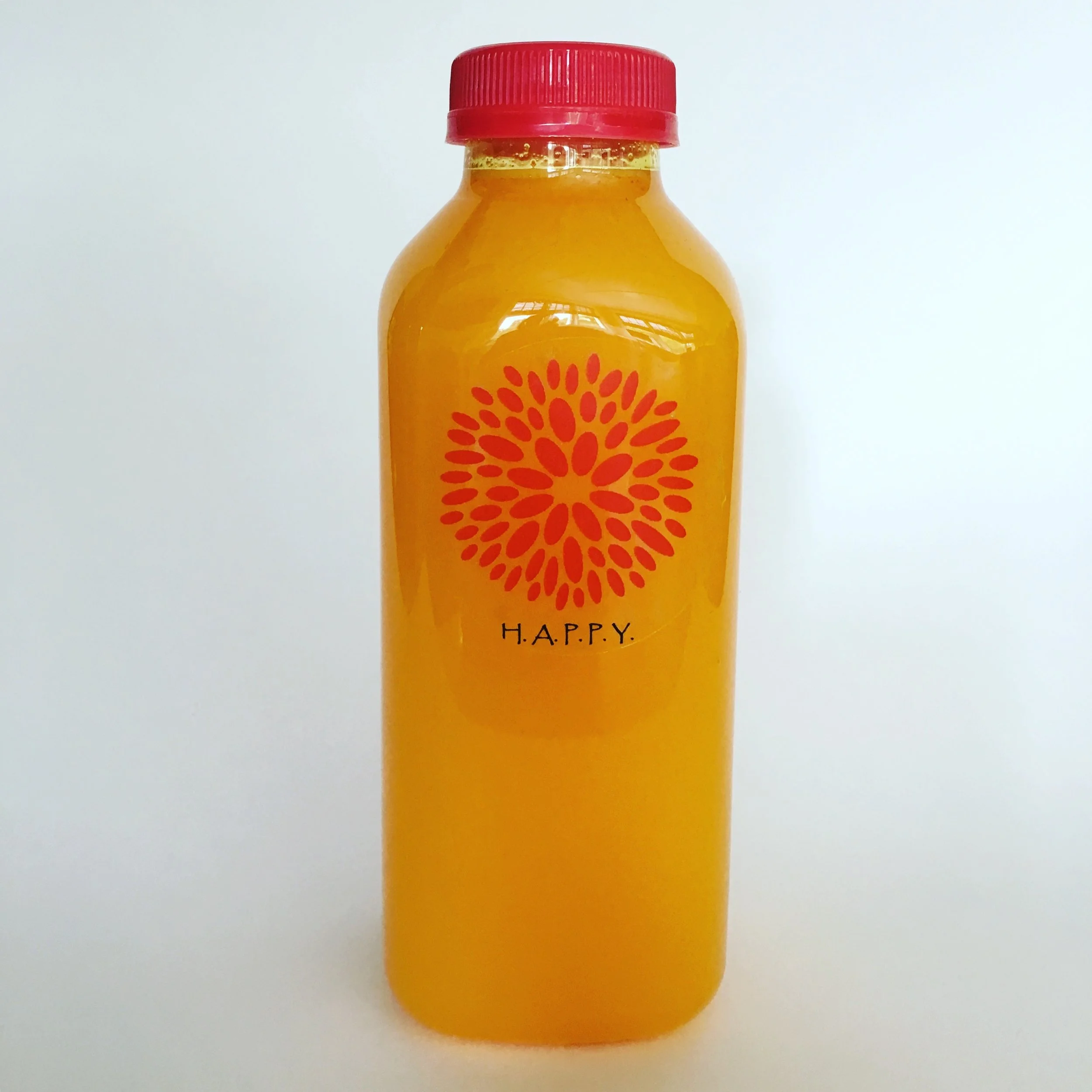 Tumeric Ginger Spicy Lemonade HAPPY Juice