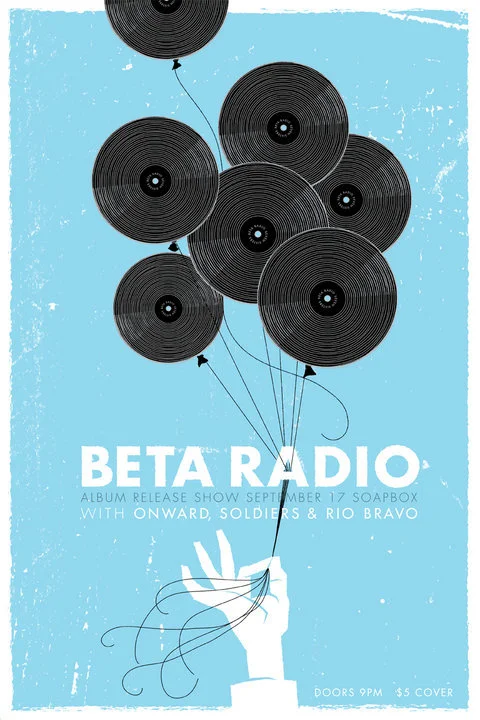 NEW BETA RADIO ALBUM RELEASE POSTER