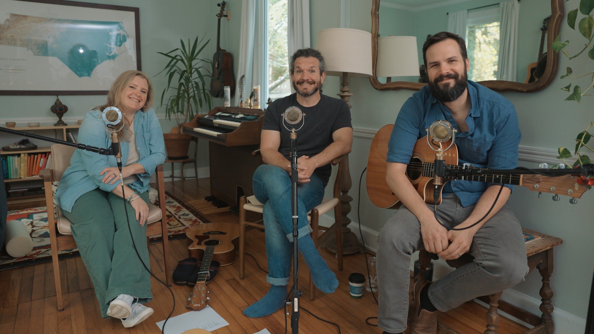 We created a special 'Living Room Session' livestream for you, which airs Friday, December 13 at 12pm ET. Beyond just a performance, this session delves into the journey behind our recent album 'Waiting for the End to Come' and it streams the same da