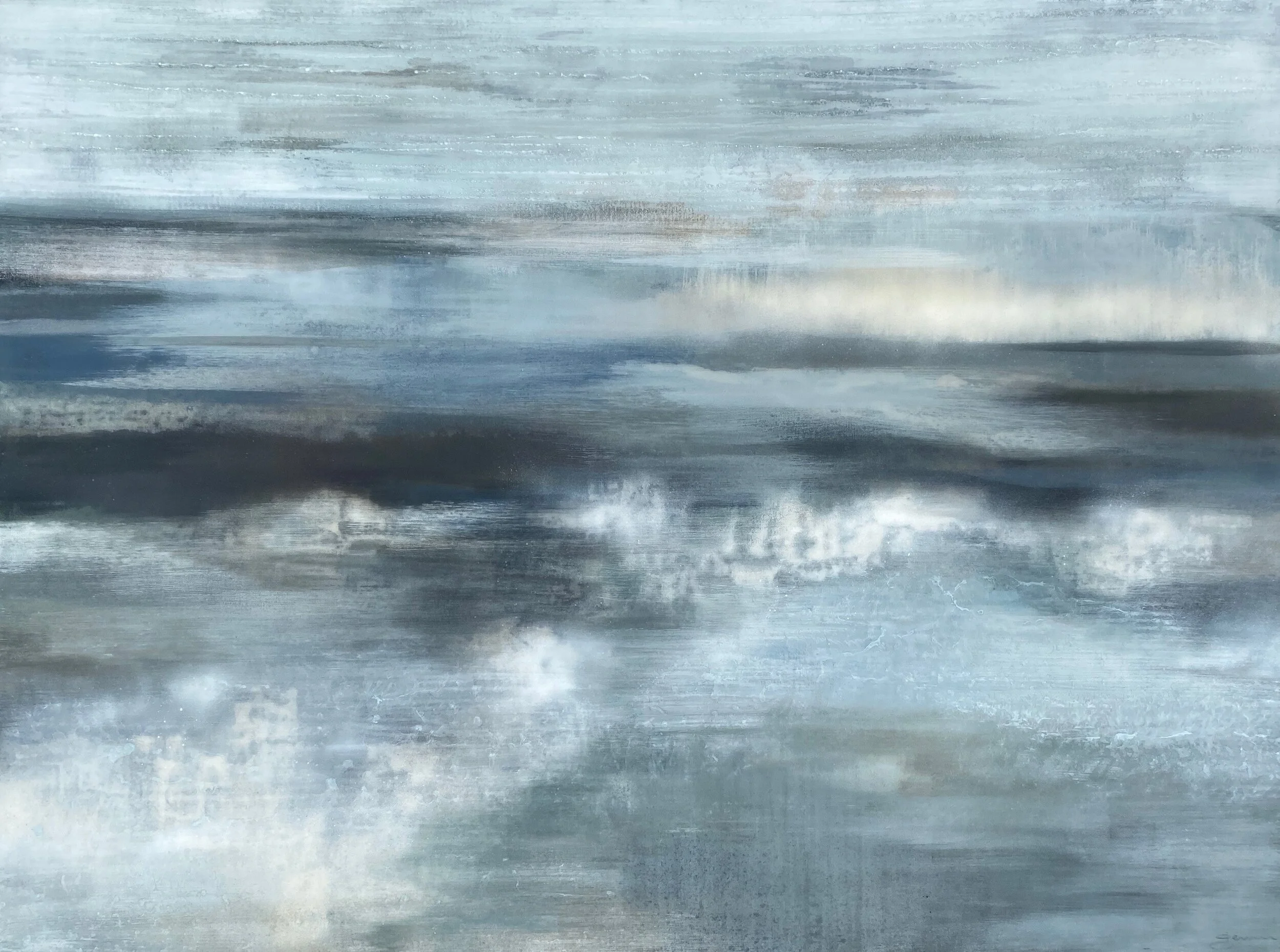 The Place You’ll Go | Mixed Media On Canvas | 36” x 48”