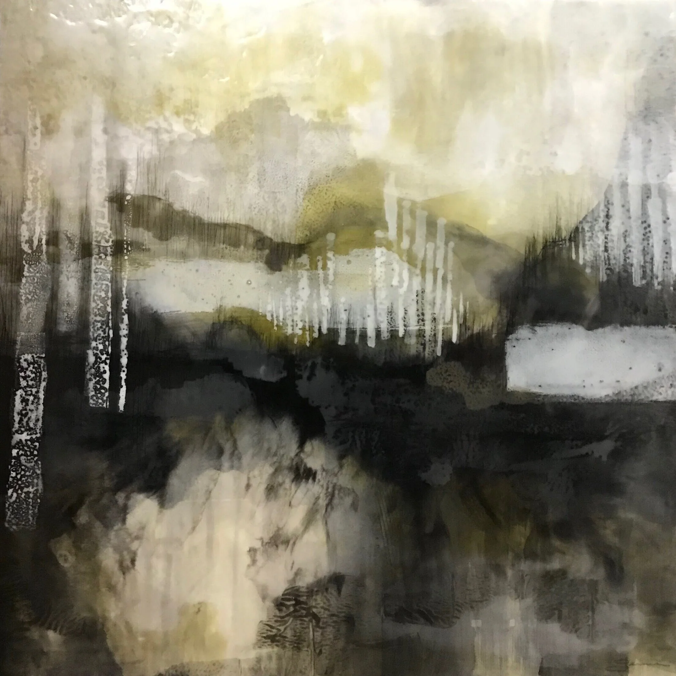 Rural | Mixed Media on Canvas | 36" x 36"