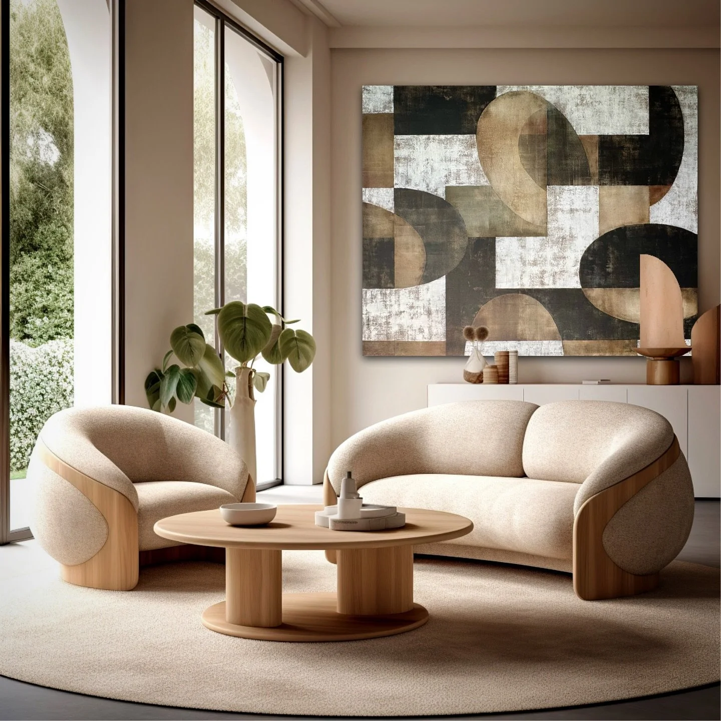 Make them modular. 
Done thoughtfully the beauty of creating large paintings in sections is they can stand alone too. It provides flexibility to clients allowing them to make huge impact as intended and have the ability to relocate one or more for di