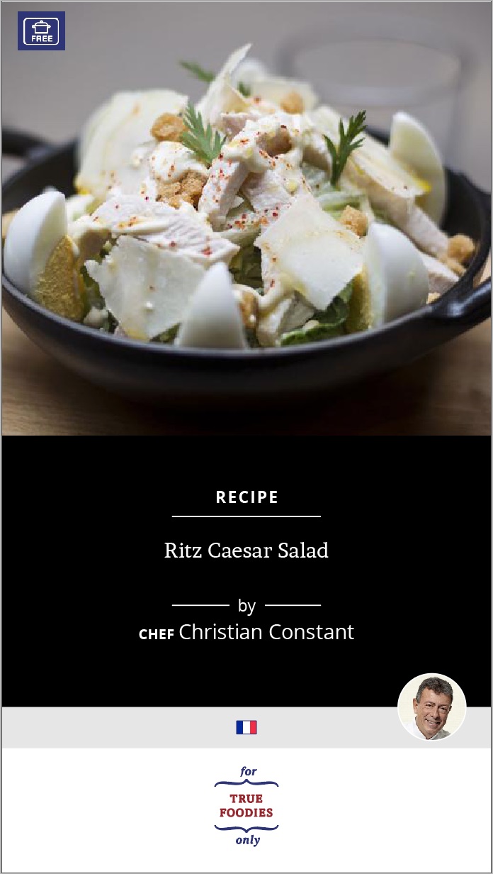 Ritz Caesar Salad