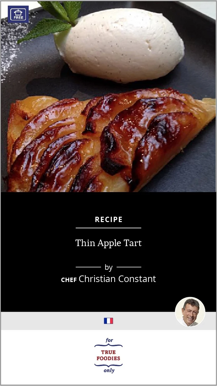 Thin Apple Tart