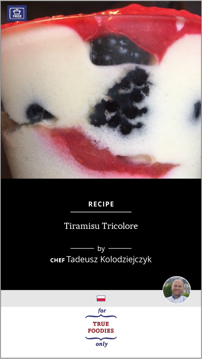 Tiramisu Tricolore