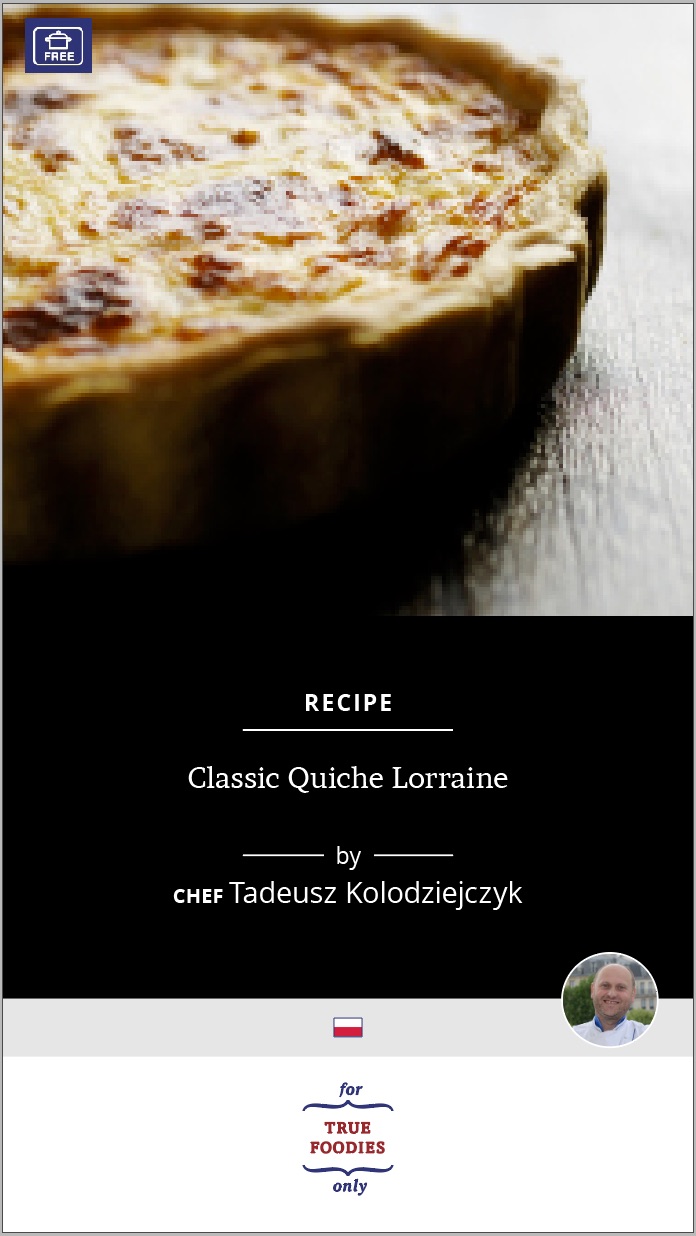 Classic Quiche Lorraine