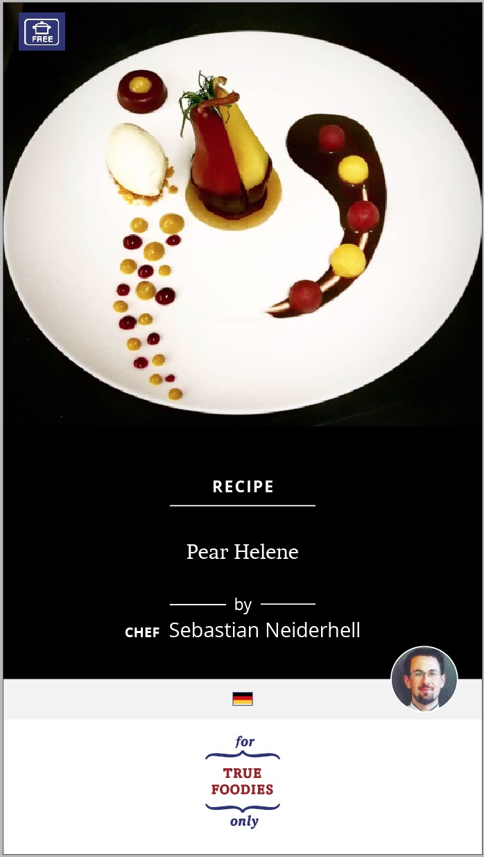 Pear Helene