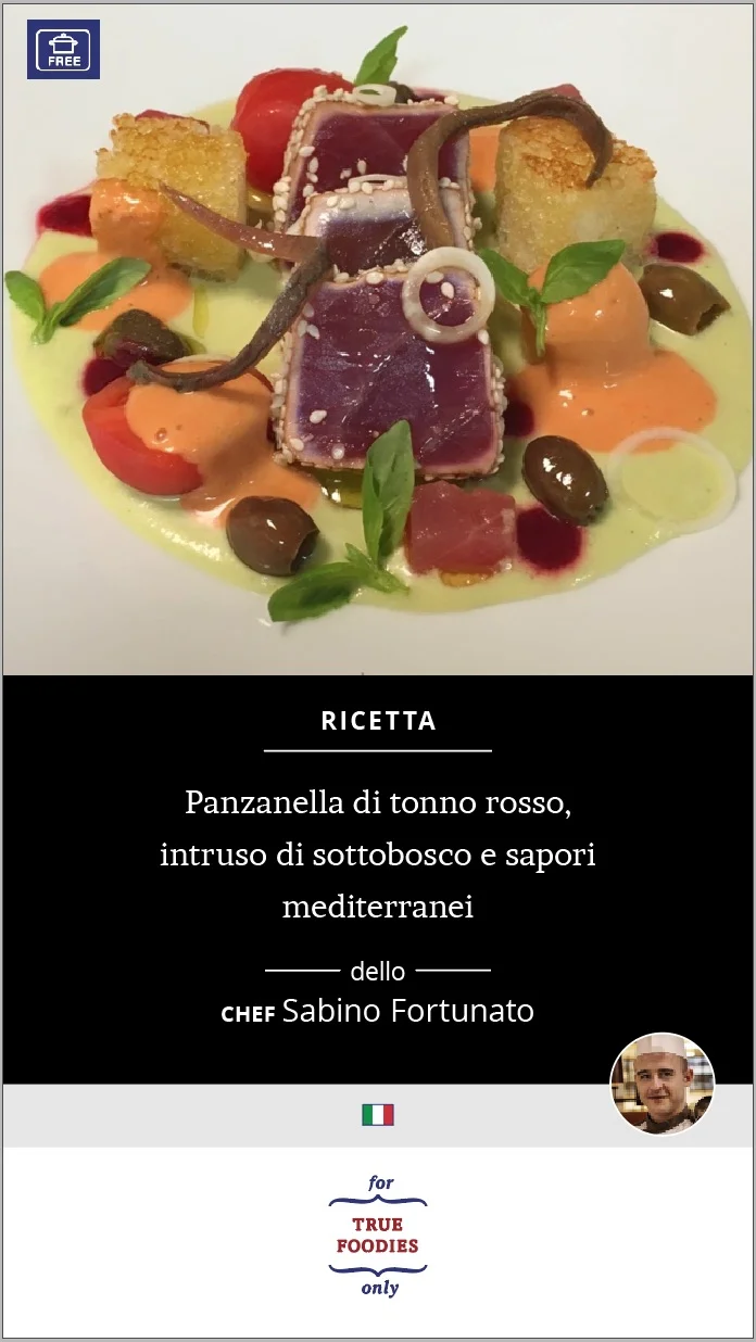 Panzanella di tonno rosso