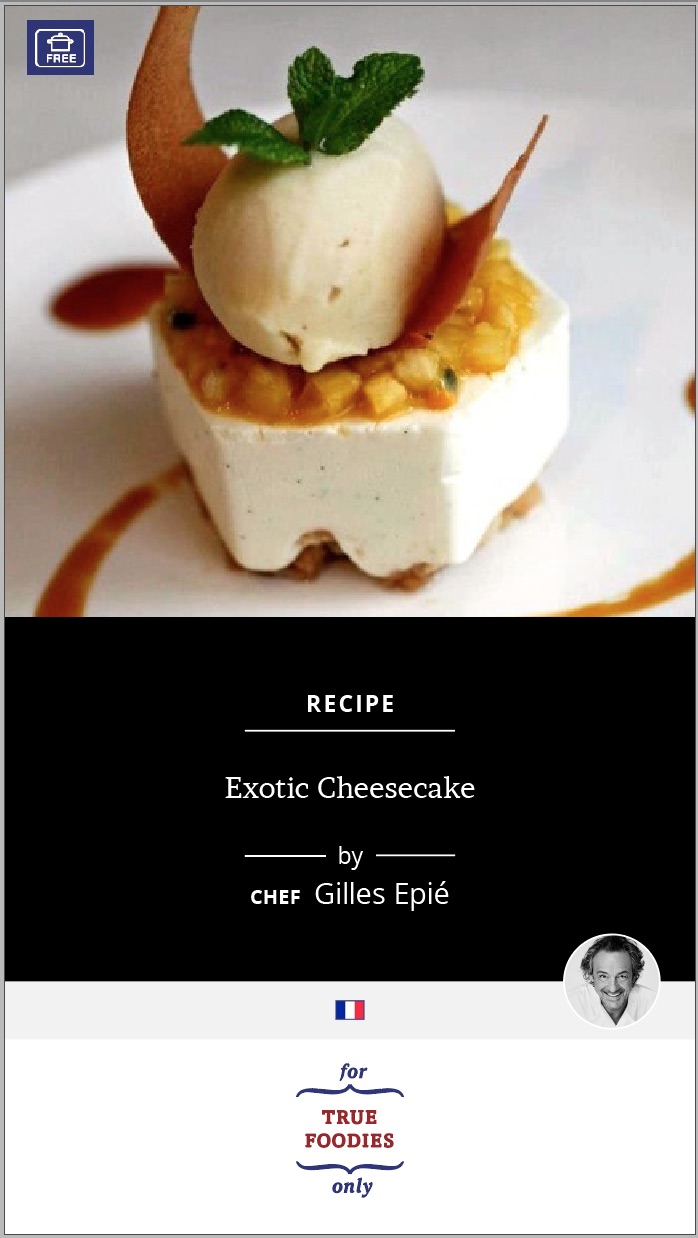 Exotic Cheesecake