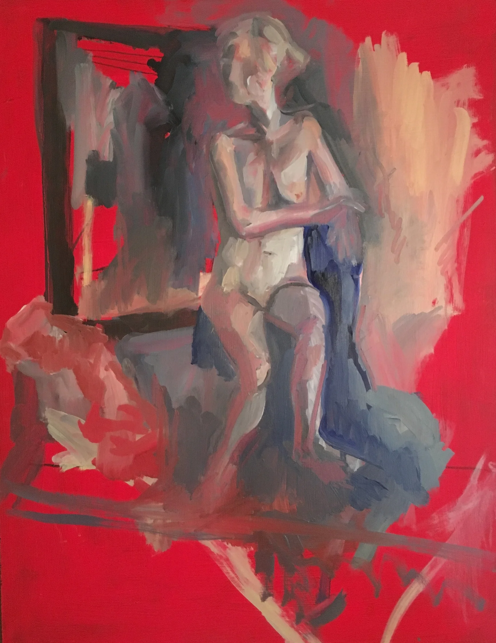 Figure in Red