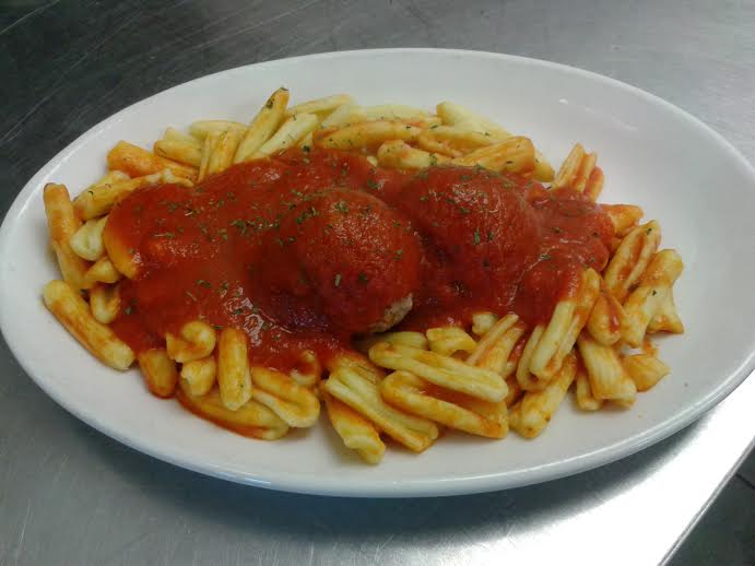 Cavatelli & Meatballs