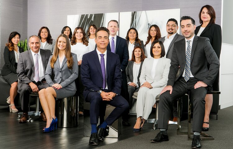 Homampour Law Firm Attorneys and Staff.
