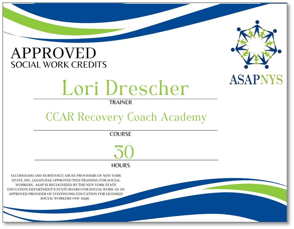 Recovery Coach Academy (30 Hours) — Recovery Coach University