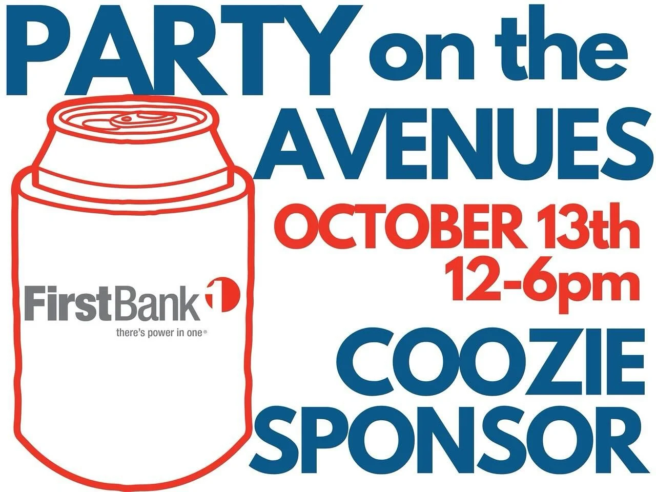 Thank you @firstbankva for sponsoring Party on the Avenues and keeping our drinks cool! Party on the Avenues - THIS Sunday! 

#westhamptonrva #partyontheavenues #firstbankrva #richmondbanking #rvabank #rvaevent #livemusic #beer #wine #freeevent #find