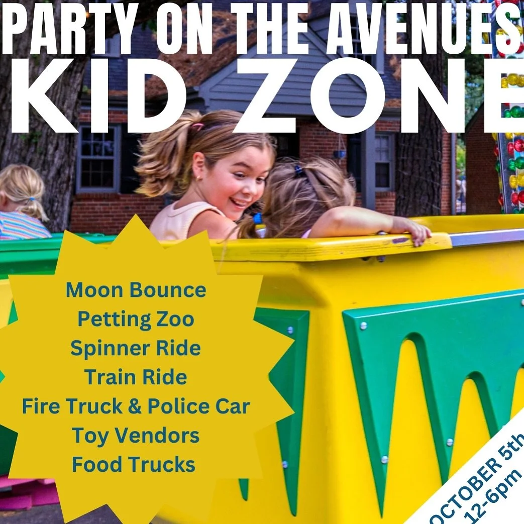 Party on the Avenues is fun for all ages! 🎉 

#westhamptonrva #rva #partyontheavenues #kidzone #rvaevents #livemusicrva