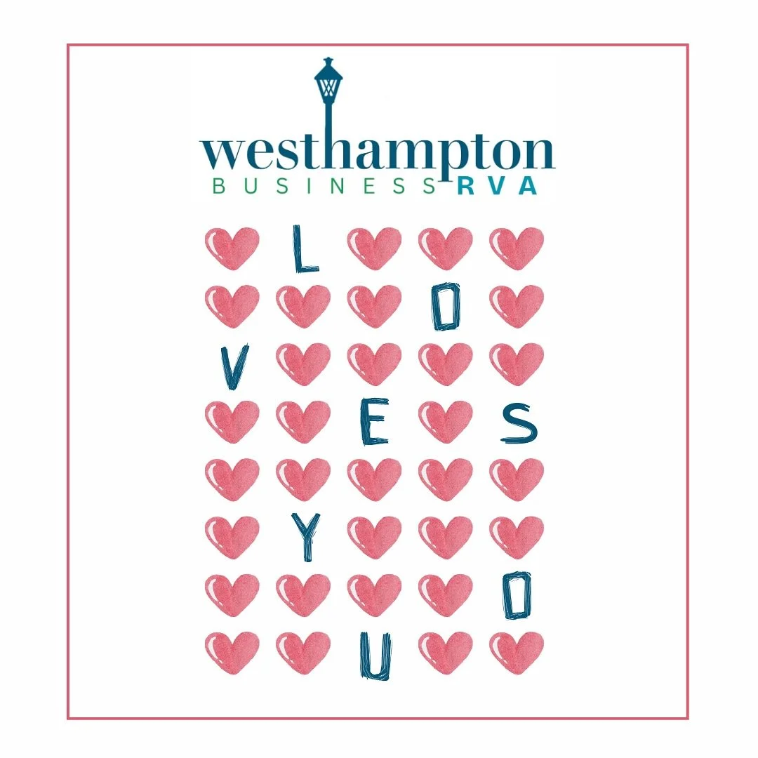 We love you, our Westhampton Community! ❤️ Happy Valentine&rsquo;s Day!

#westhamptonrva #valentinesday #ontheavenues