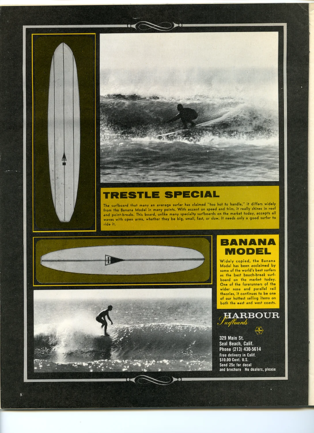 SURFER MAG 1966 MARCH VOL7