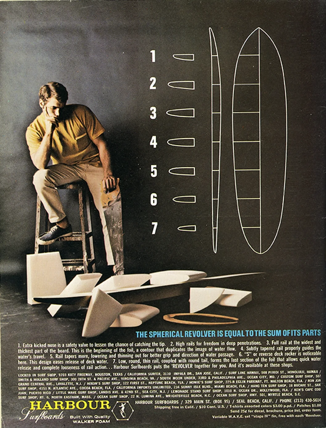 SURFER MAG 1969 MARCH VOL10