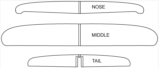 DOWNTURN RAILS