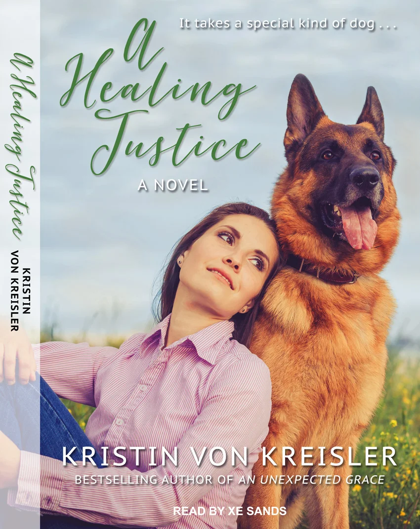 A Healing Justice audio book cover design