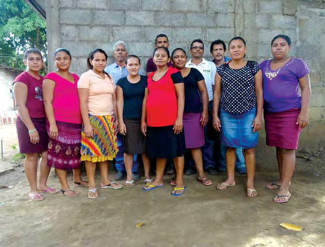 ABOVE: The staff and volunteers of Guerreros de Jesus (Jesus’ Warriors) Child Development Center