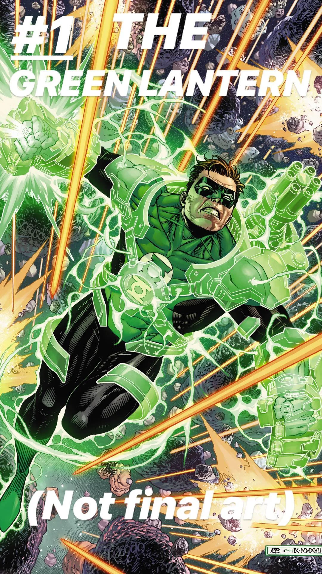 The Green Lantern #1 by JIM CHEUNG - COVER A 