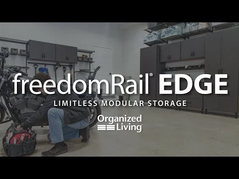 freedomRail® EDGE: Limitless Modular Storage