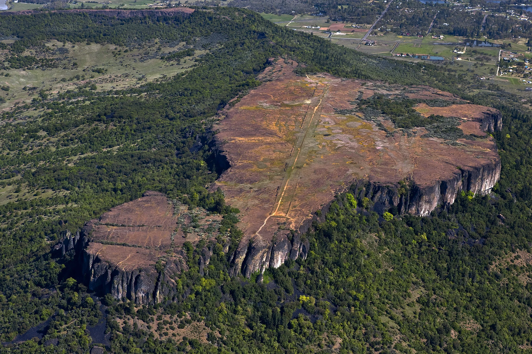 Over 70 species of animals and 340 species of plants make their home on the Table Rocks, part BLM ACEC and a preserve of The Nature Conservancy in Jackson County Oregon. Perhaps if the ACEC had been established earlier, the goddamned airstrip, now abandoned, would have never been built. Source: Bureau ofLand Management.