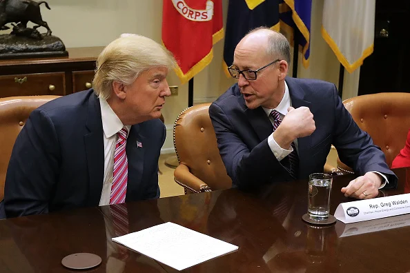 Figure 1. Representative Greg Walden (R-2nd-OR) led the effort to secure a presidential pardon for the Hammonds. Source: Chip Somodevilla/GettyImages.