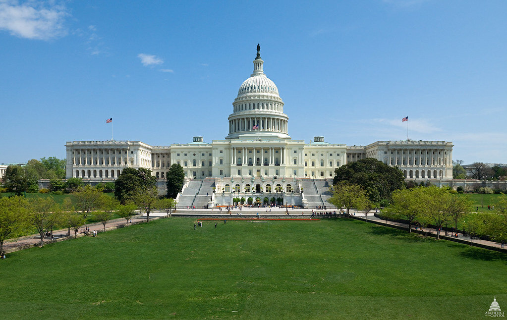 Fig. 1. The west-facing side of the United States Capitol Building . Source: Architect of the Capitol .