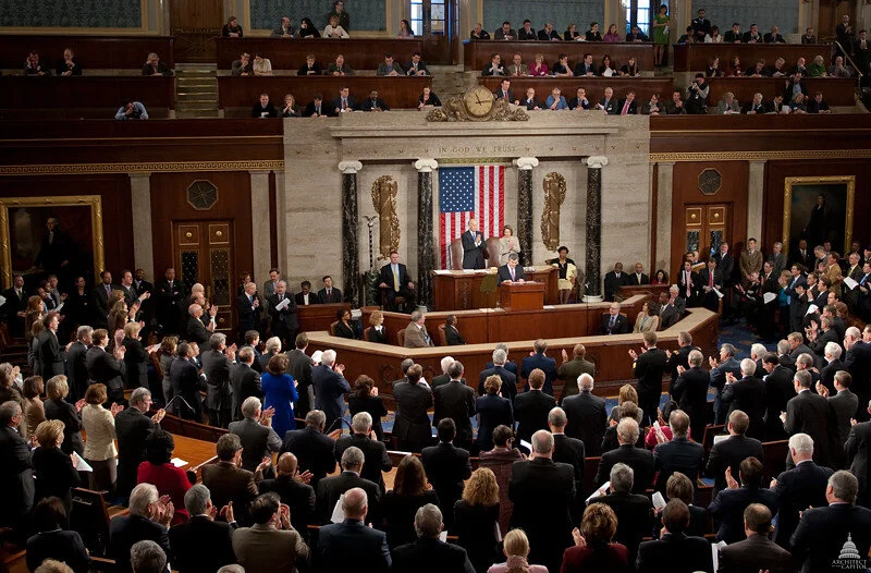 Figure 1. Fortunately for the nation’s public lands, the House (at least for now) is controlled by the Democrats, who are generally more pro-public lands than the Republicans. As the House of Representatives and the Senate must agree before a bill can be sent to the president for signature, it’s not just a matter of senators cutting a deal among themselves, but also with the House of Representatives. Source: Architect of the Capitol.