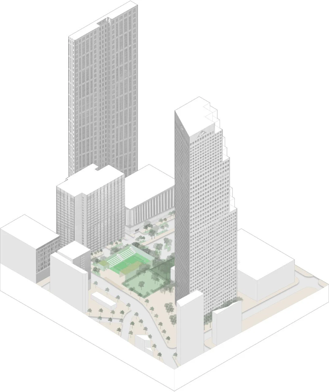 Re-envisioning PeachTree Center MARTA ENTRANCE