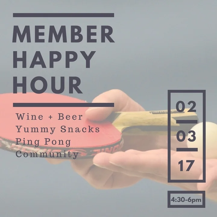 Member Happy Hour