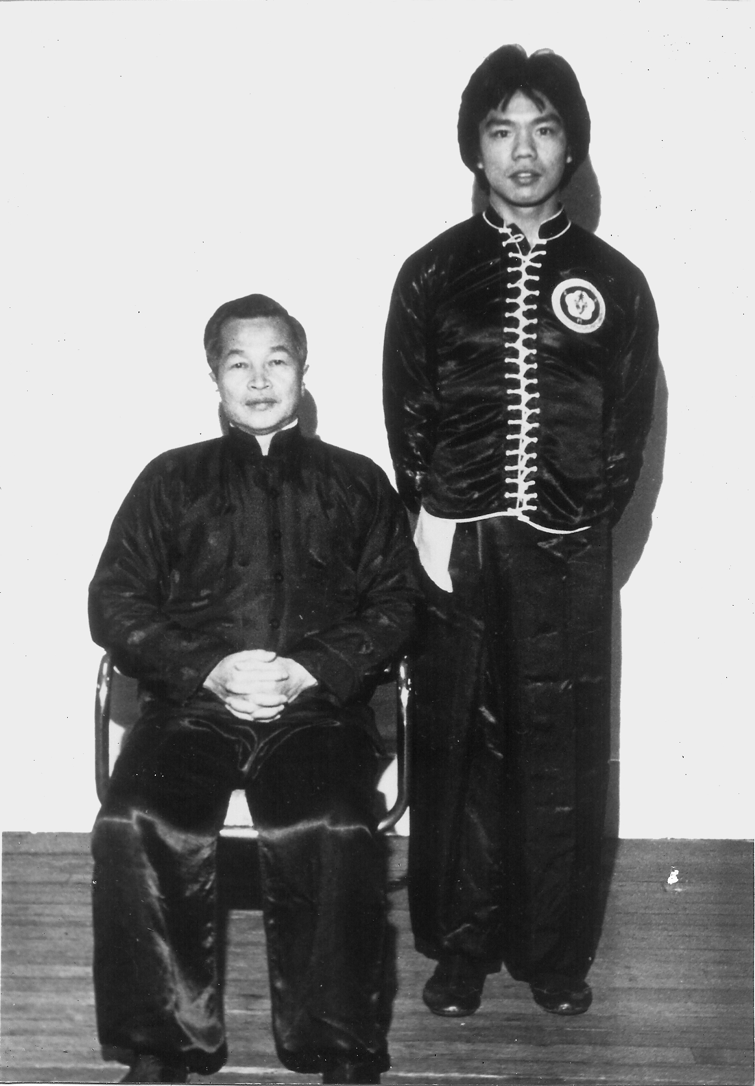 Kwong Tit Fu (seated) and Calvin Chin