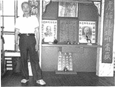 Kwong Tit Fu at his first school in Boston's Chinatown