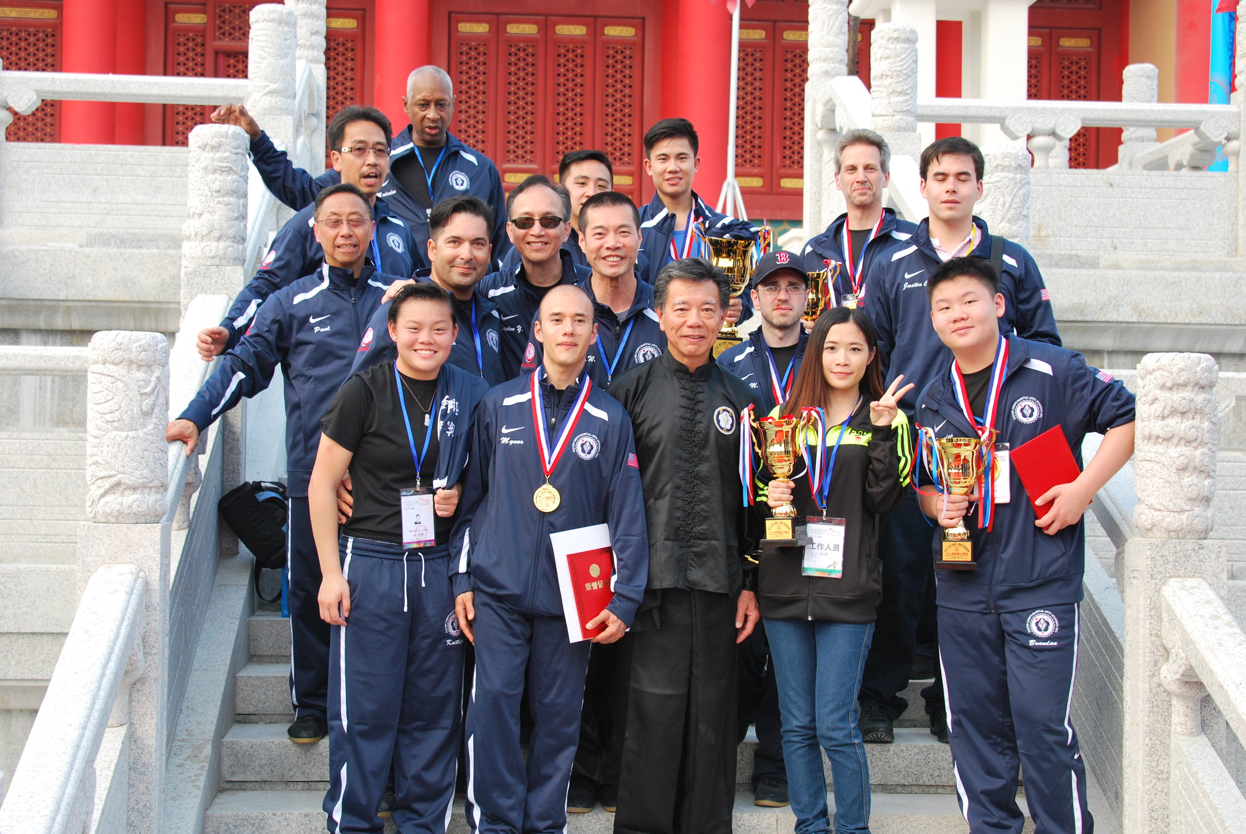 CCMAA Team USA in Foxian China