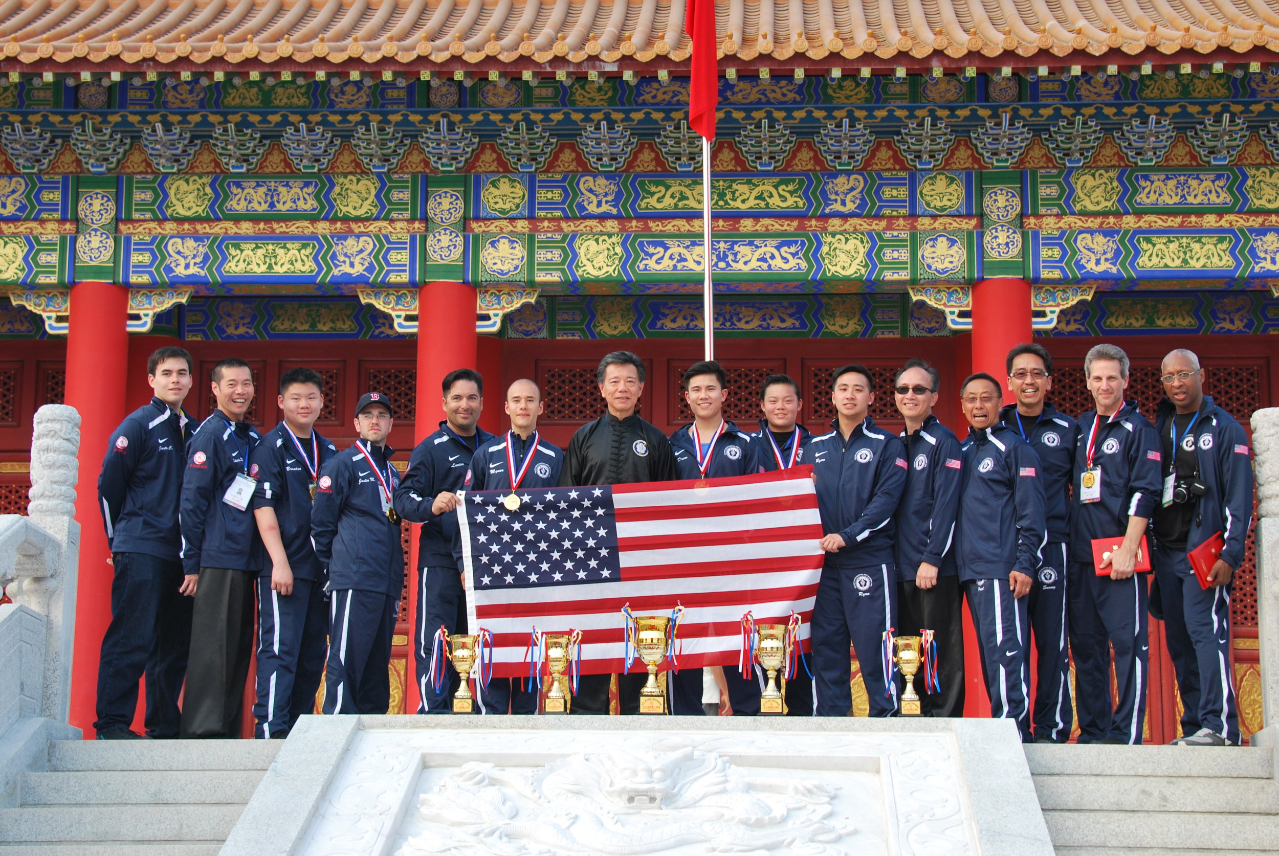 CCMAA Team USA in Foxian China