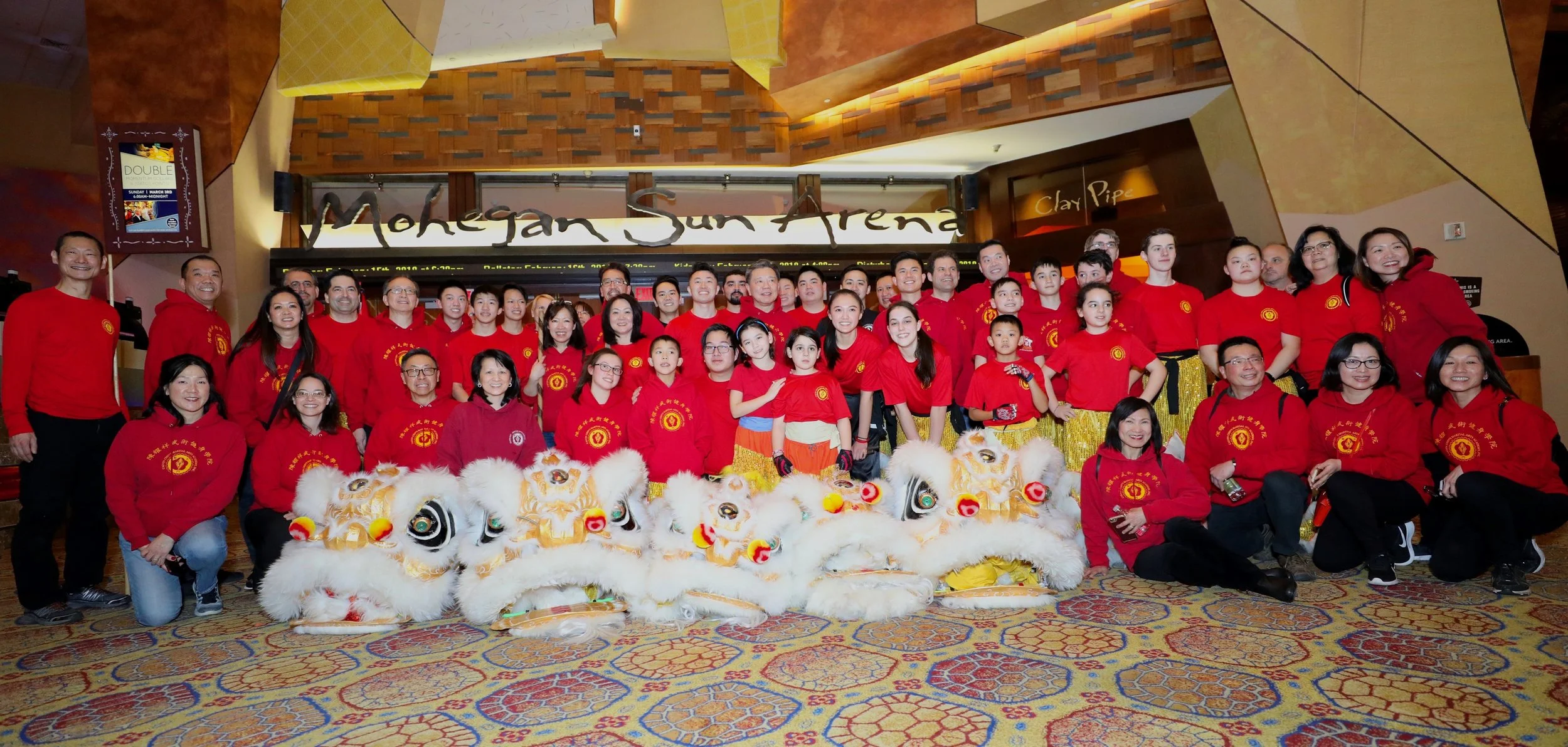 Our team performing at Mohegan Sun Casino for Lunar New Year 2019! Come join our team!