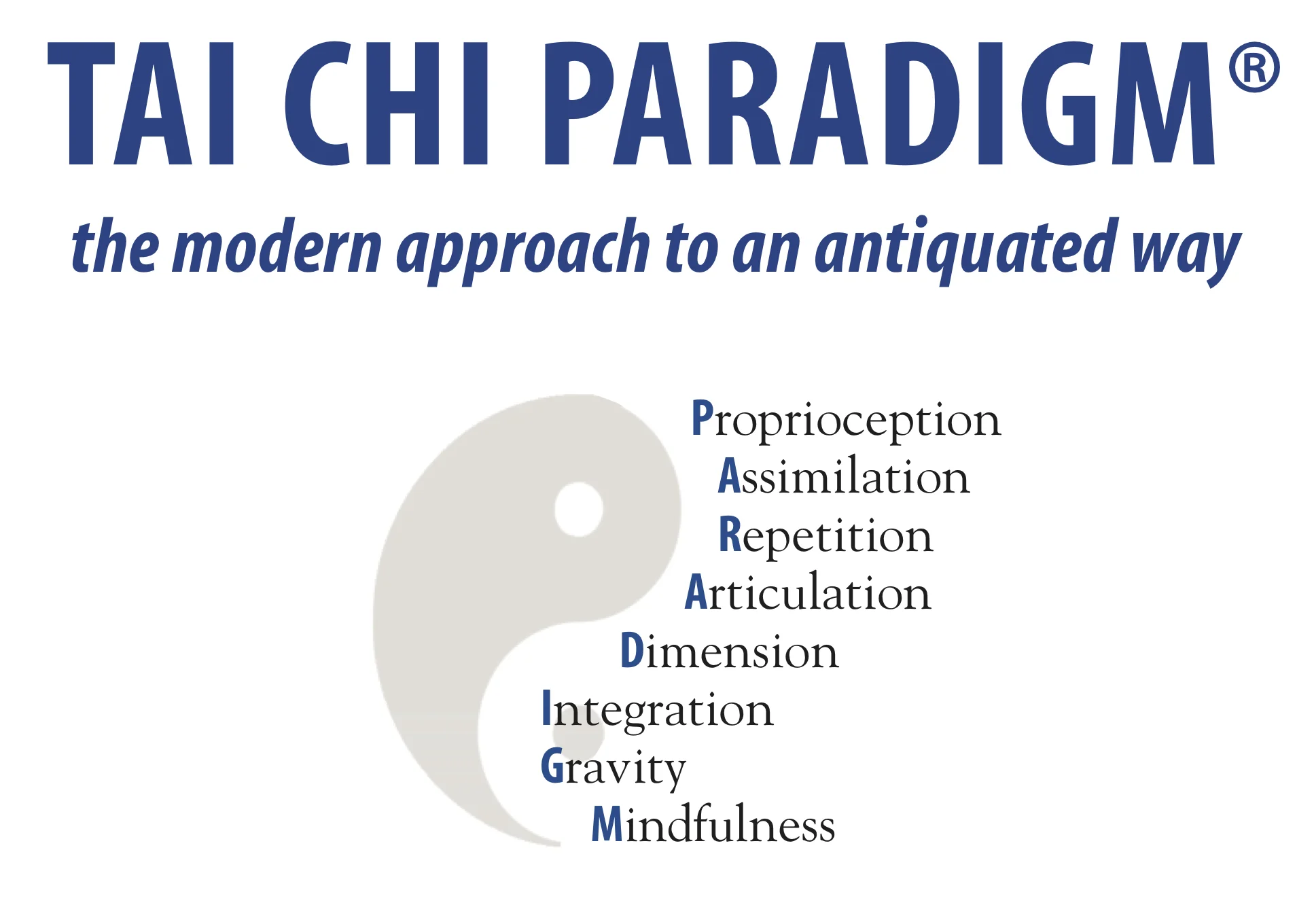 New Website for Tai Chi Paradigm online streaming subscription released!