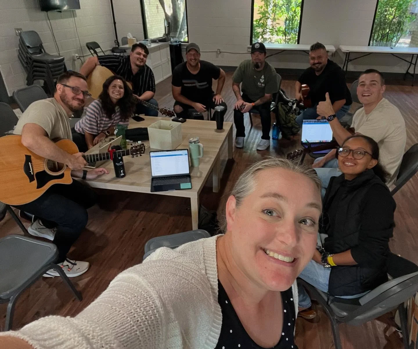 Today we gathered 9 worship pastors from across our city to write songs together. Three new songs were born&mdash;each unique, each carrying the heart of the churches and songwriters represented.

We&rsquo;re so grateful for the spirit of unity in th
