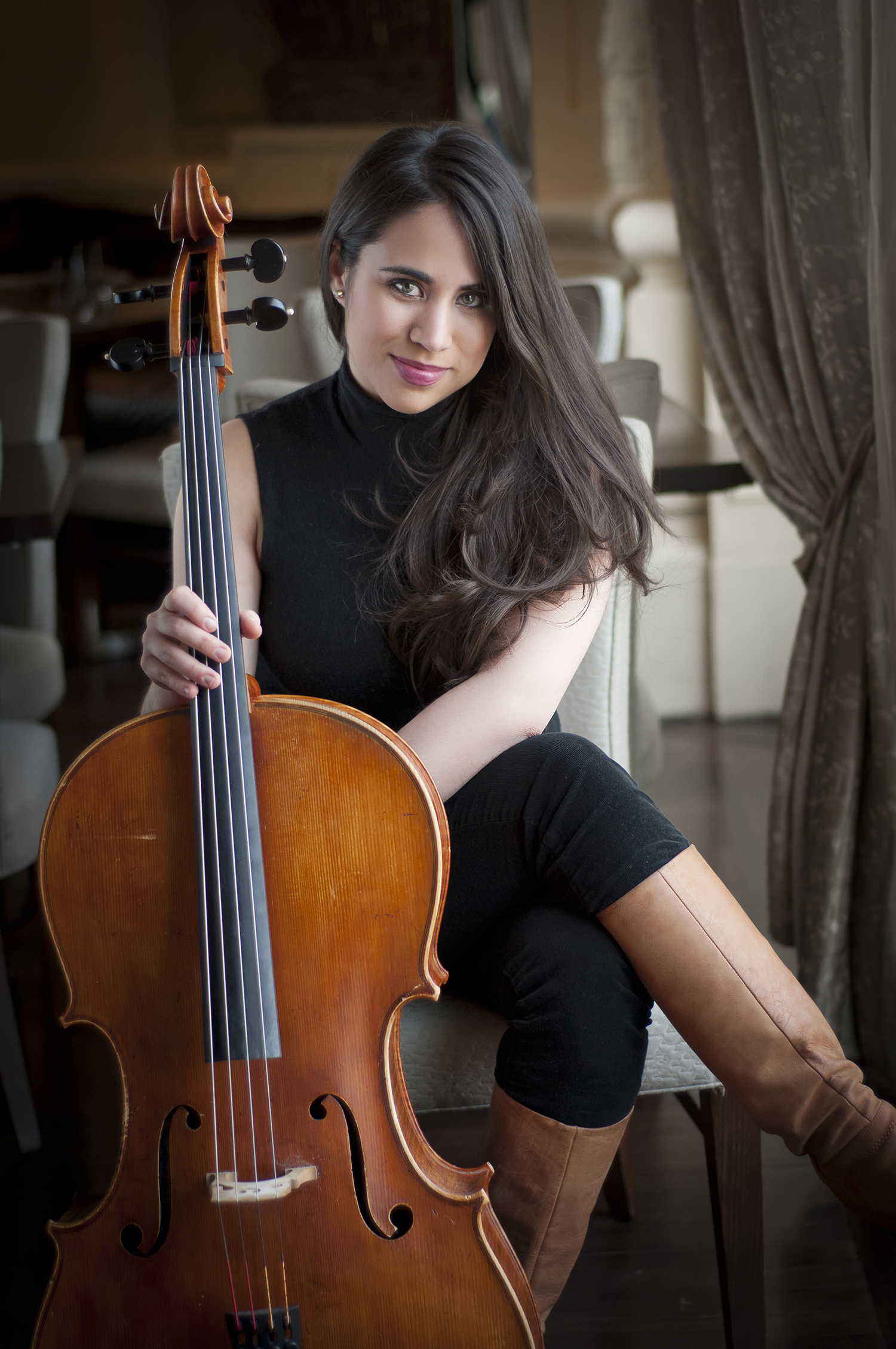 christine lamprea, cello