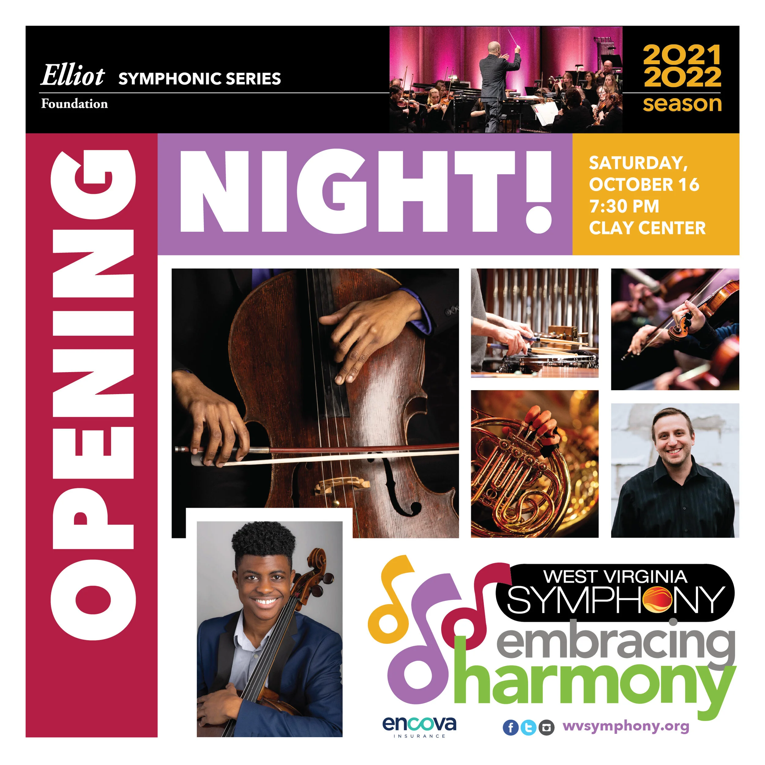 West Virginia Symphony Orchestra presents Opening Night! 